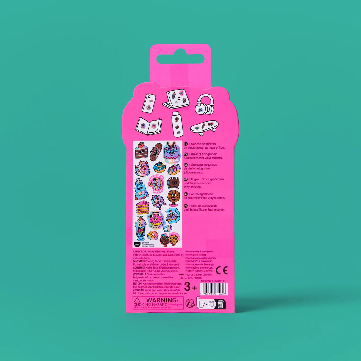 OMY Sticker „Iconic Donuts“ | ikonisch & bunt | OMY