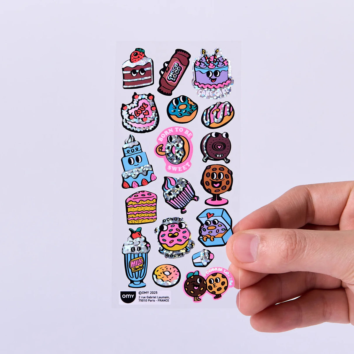 OMY Sticker „Iconic Donuts“ | ikonisch & bunt | OMY