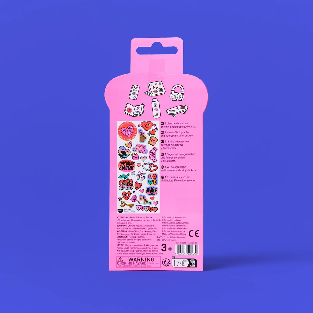 OMY Sticker „Iconic Love“ | ikonisch & verspielt | OMY