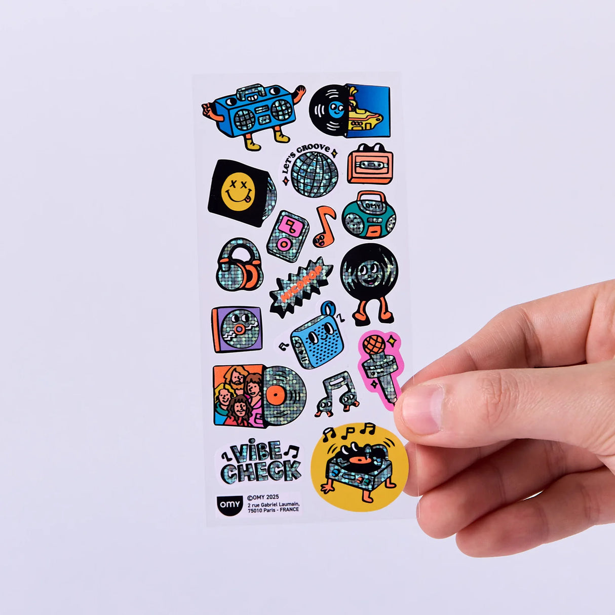 OMY Sticker „Iconic Music“ | ikonisch & kreativ | OMY