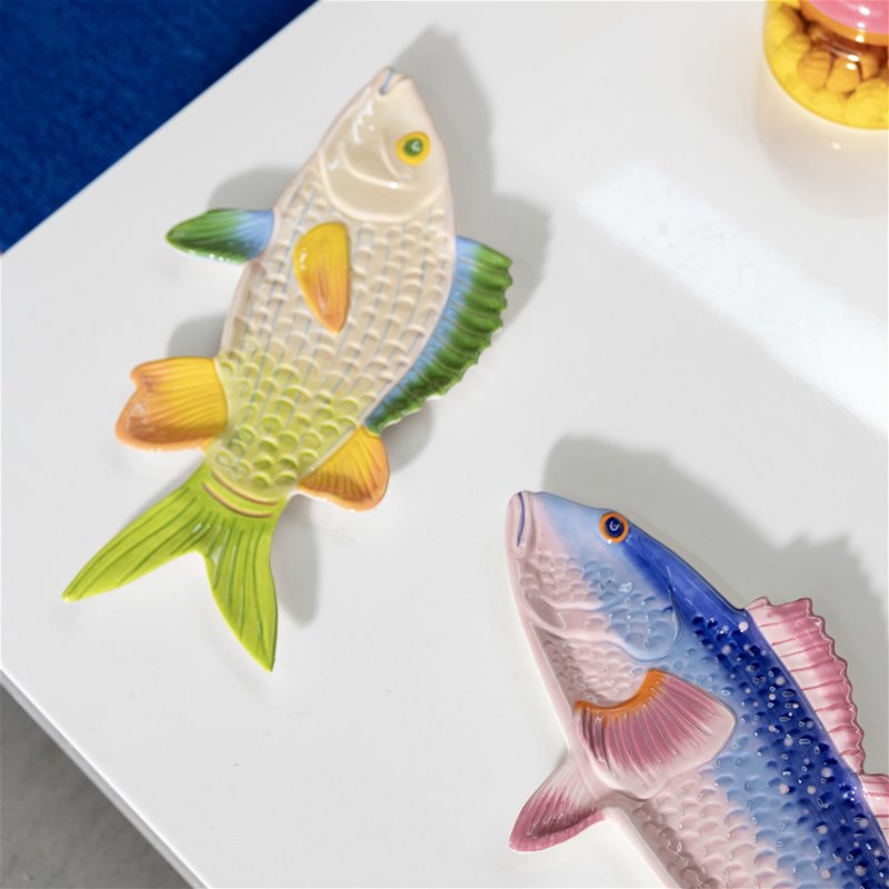 &Klevering Schale &Klevering “Fisch Perch” | 38x18 cm | Meeresinspiration