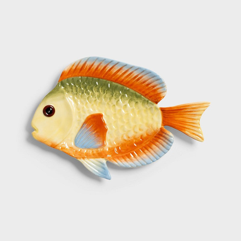 &Klevering Schale &Klevering “Fisch Rainbow” | 25,5x17 cm | Farbenfrohes Highlight