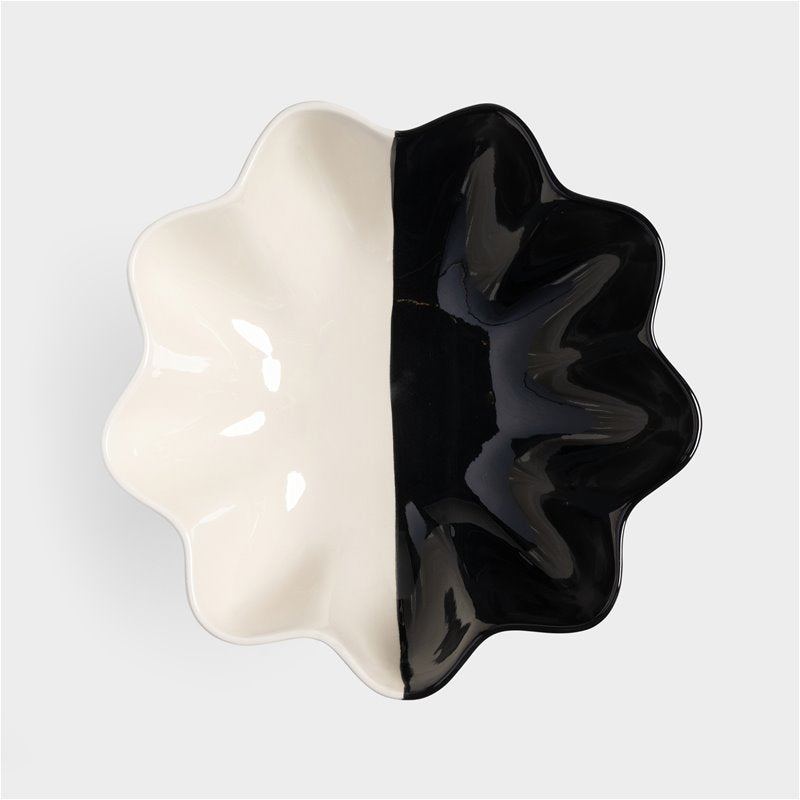 &Klevering Schale &Klevering “Sun Black” | 19x24,5 cm | Klassische Eleganz
