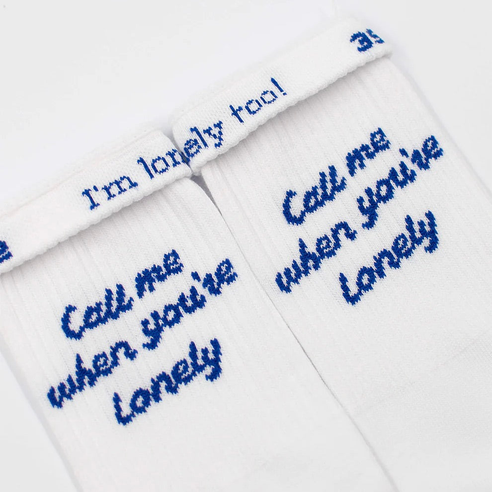 Socken “Call Me” | Statement Socken | J.Clay