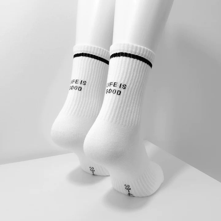 NO BAD DAYS CLUB Socken "Life is good" No Bad Days Club | Baumwollsocken in Portugal hergestellt