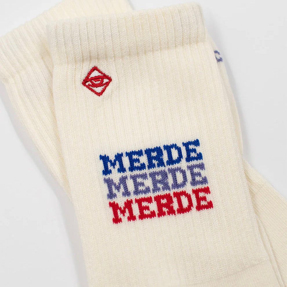 Socken “Merde Merde” | Statement Socken | J.Clay