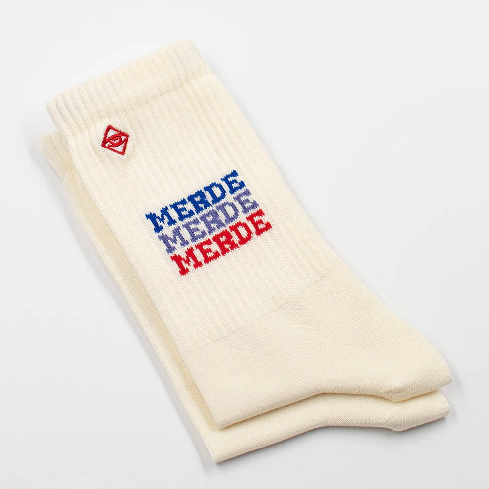 Socken “Merde Merde” | Statement Socken | J.Clay