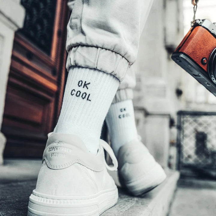 NO BAD DAYS CLUB Socken "OK Cool" No Bad Days Club | Baumwollsocken in Portugal hergestellt