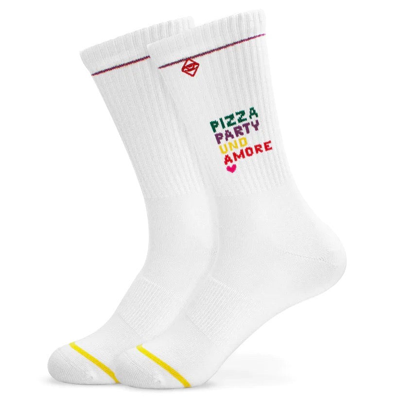 J. Clay Socks Socken "Pizza, Party & Amore"