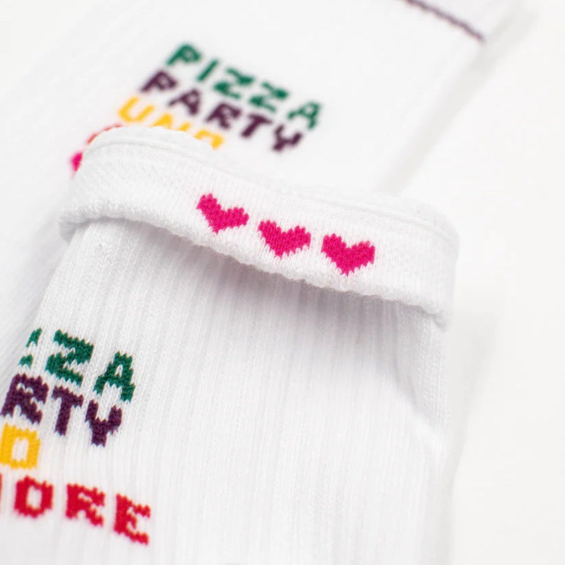 J. Clay Socks Socken "Pizza, Party & Amore"