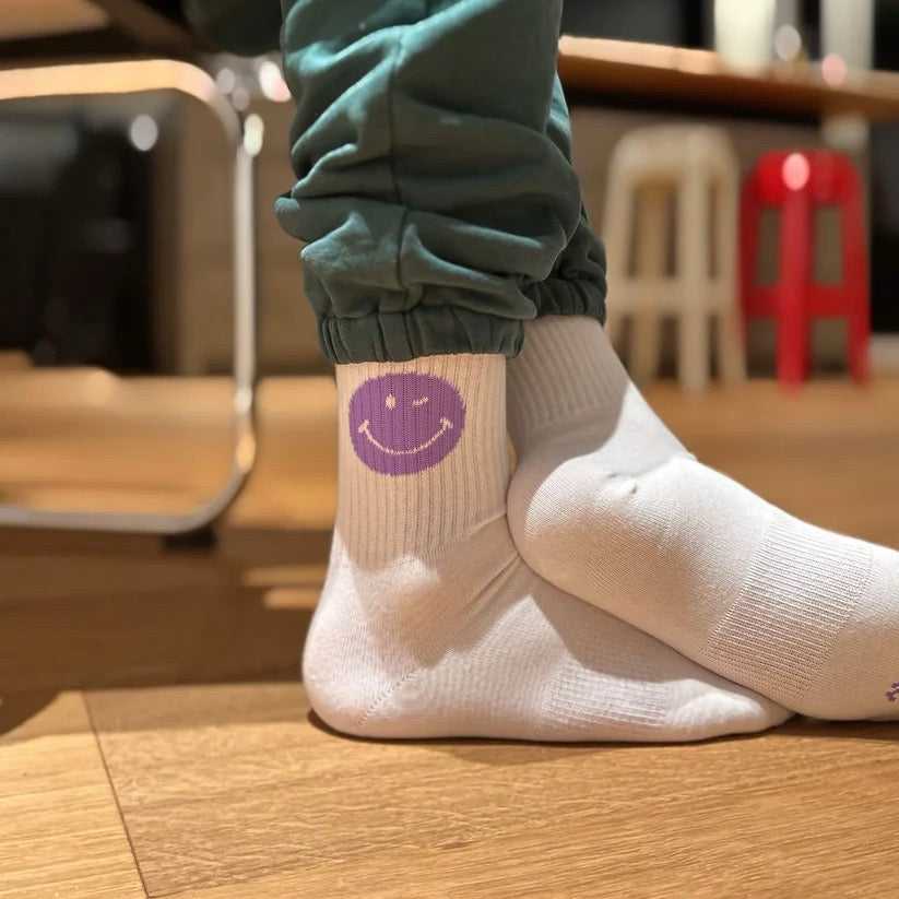 J. Clay Socks Socken "Purple Smile"
