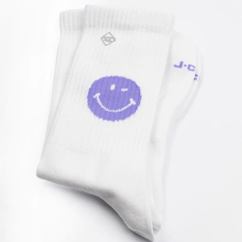 J. Clay Socks Socken "Purple Smile"