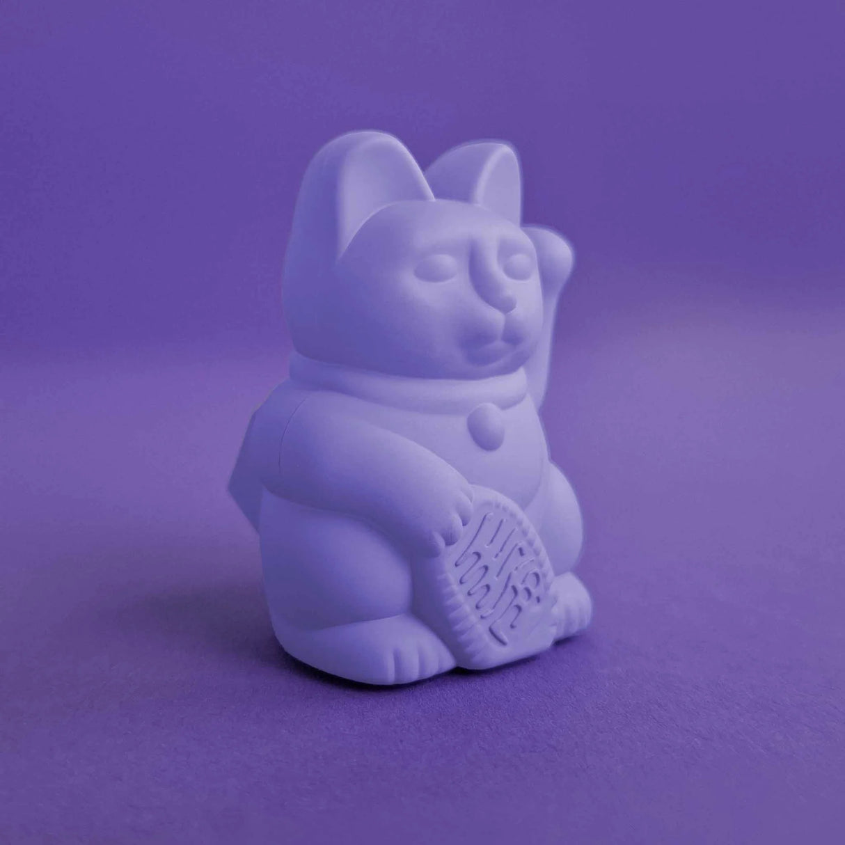 Donkey Products Solar-Winkekatze „Lucky Cat Solar Lila“ | Winkekatze | Donkey Products