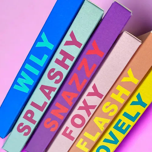 pinkstories Stabkerzen Pinkstories "Rainbow Studio Snazzy" | 2 Stk., Handgemacht
