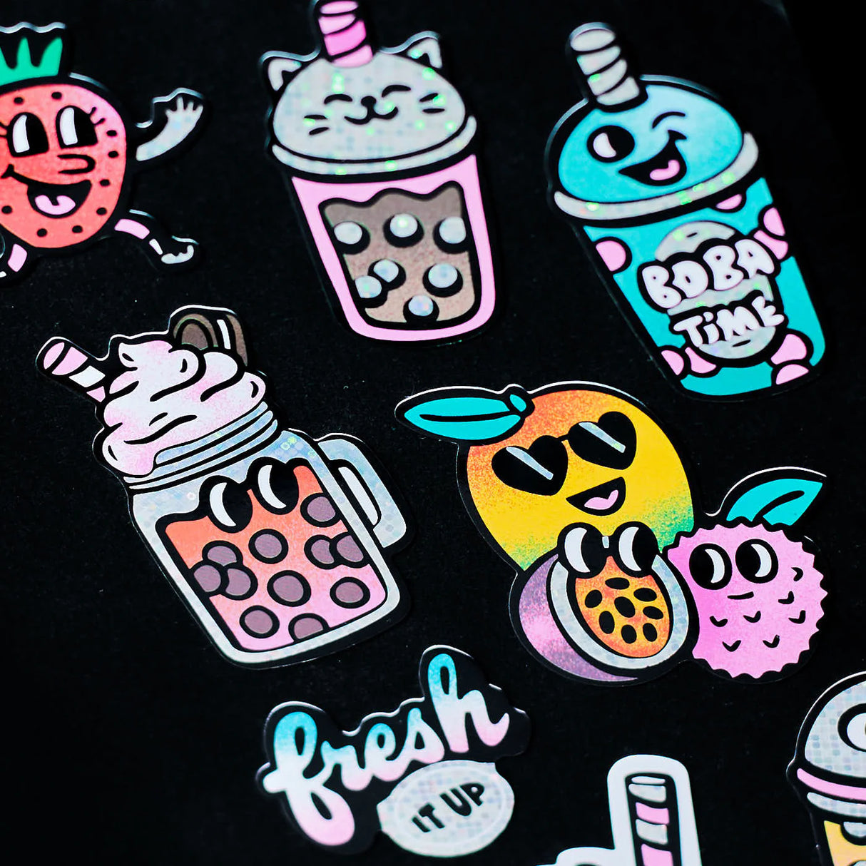 OMY Sticker „Big Bubble Tea“ | extra groß & verspielt | OMY