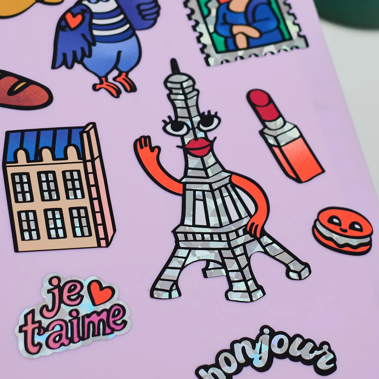 OMY Sticker „Big Paris“ | extra groß & farbenfroh | OMY