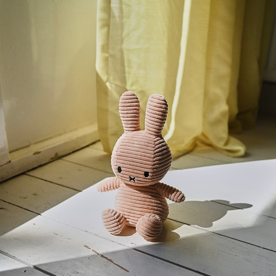 Bon Ton Toys Stofftier “Miffy Eco Cord” 23 cm Beige | Bon Ton Toys
