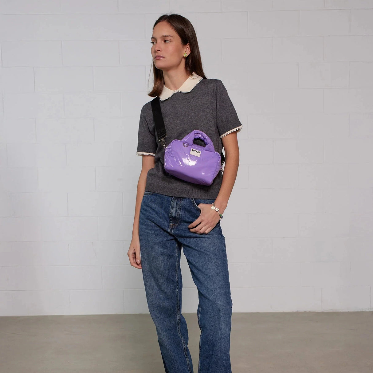 Wouf Tasche “Bowling Bag” Lavender | Sportliche Tasche | Wouf