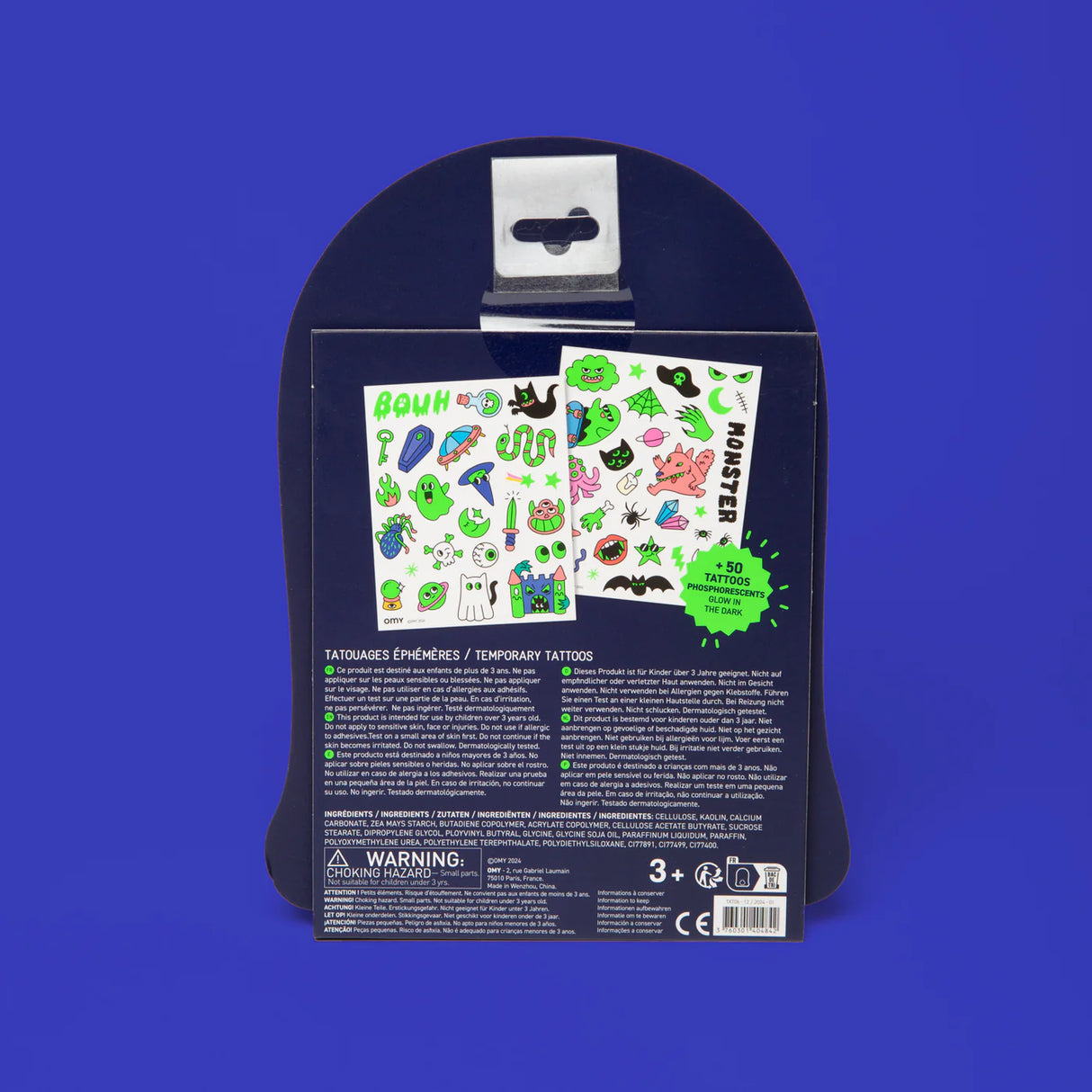 OMY Tattoo-Sticker „Boo“ | verspielt & temporär | OMY