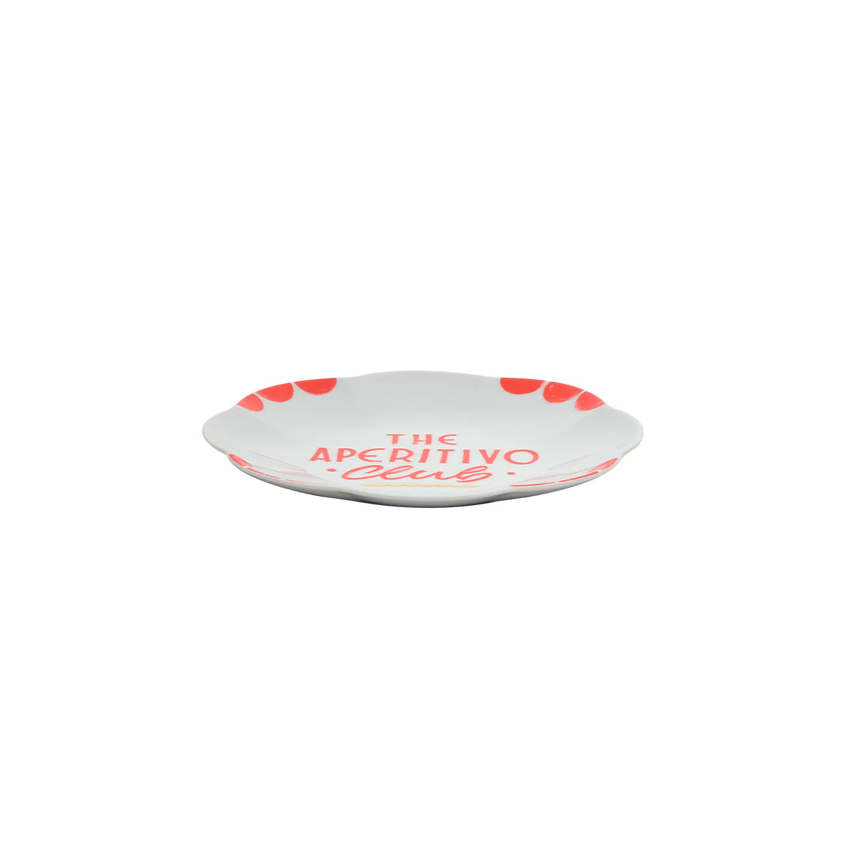 Bitossi Home Teller “Aperitivo Club” 22 cm | Italienischer Lifestyle | Bitossi Home