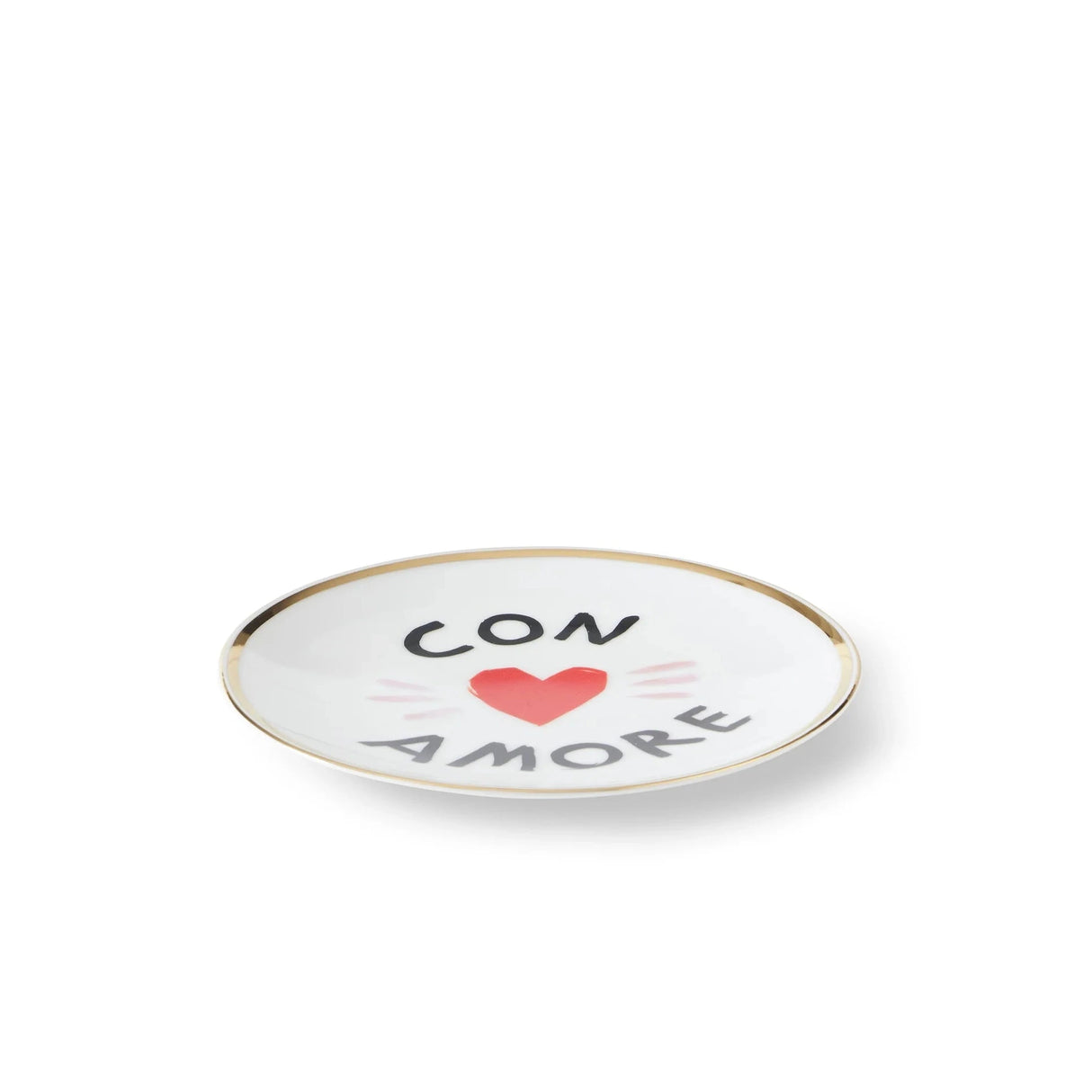 Bitossi Home Teller “Con Amore” 17 cm | Mit Liebe serviert | Bitossi Home