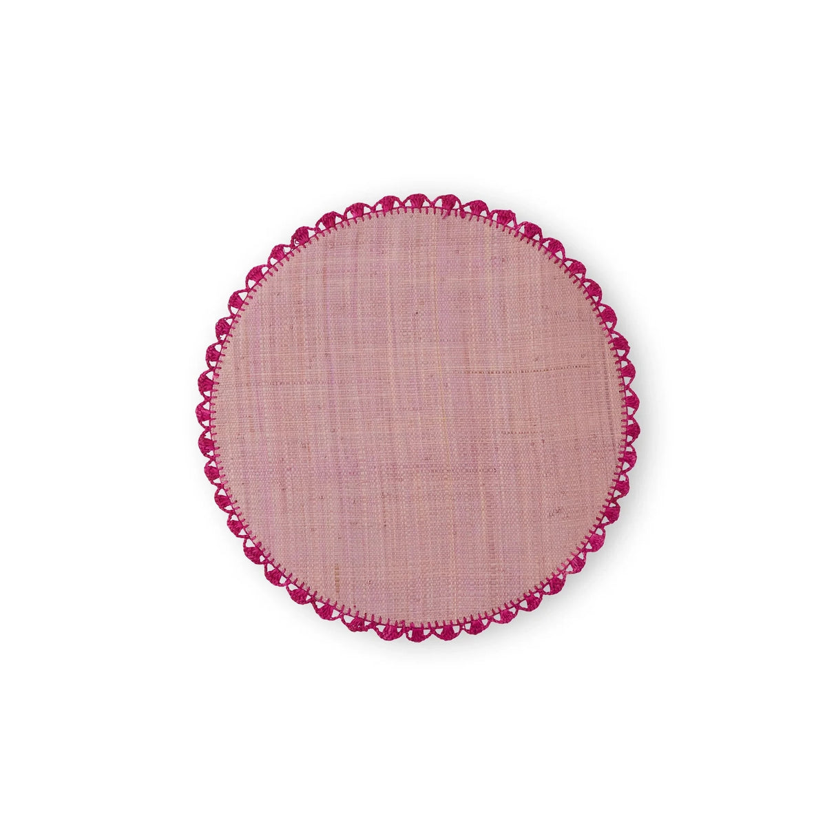 Bitossi Home Tischsets “Rosa Rund” 2 Stk. | Rundes Set | Bitossi Home