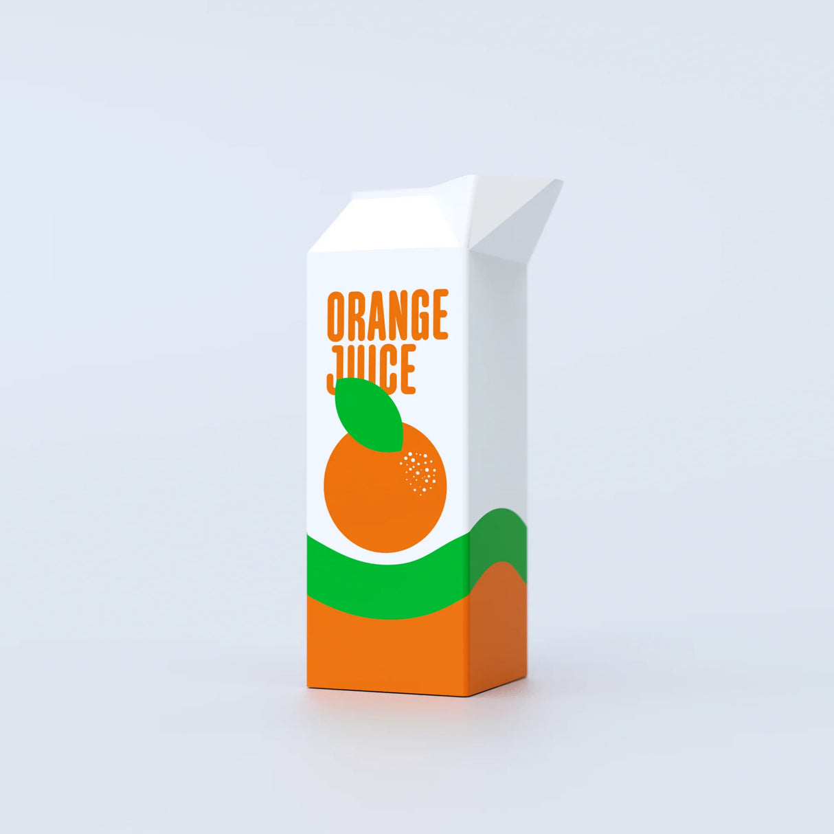 Fluid Market Vase Fluid Market "Orange Juice" | Orange, Keramik, Verspieltes Design