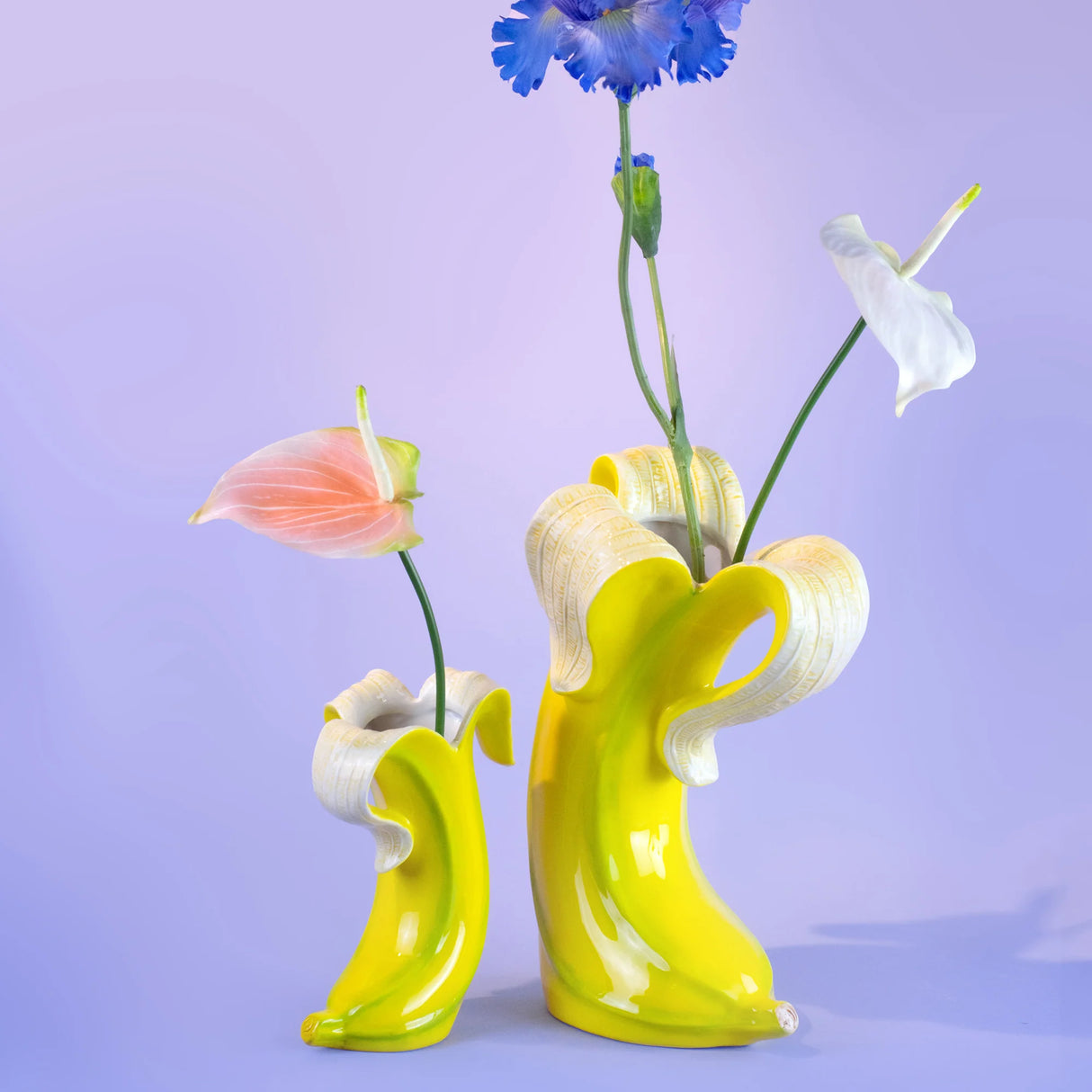 Donkey Products Vase „Banana Romance Medium“ | Fruchtige Vase | Donkey Products