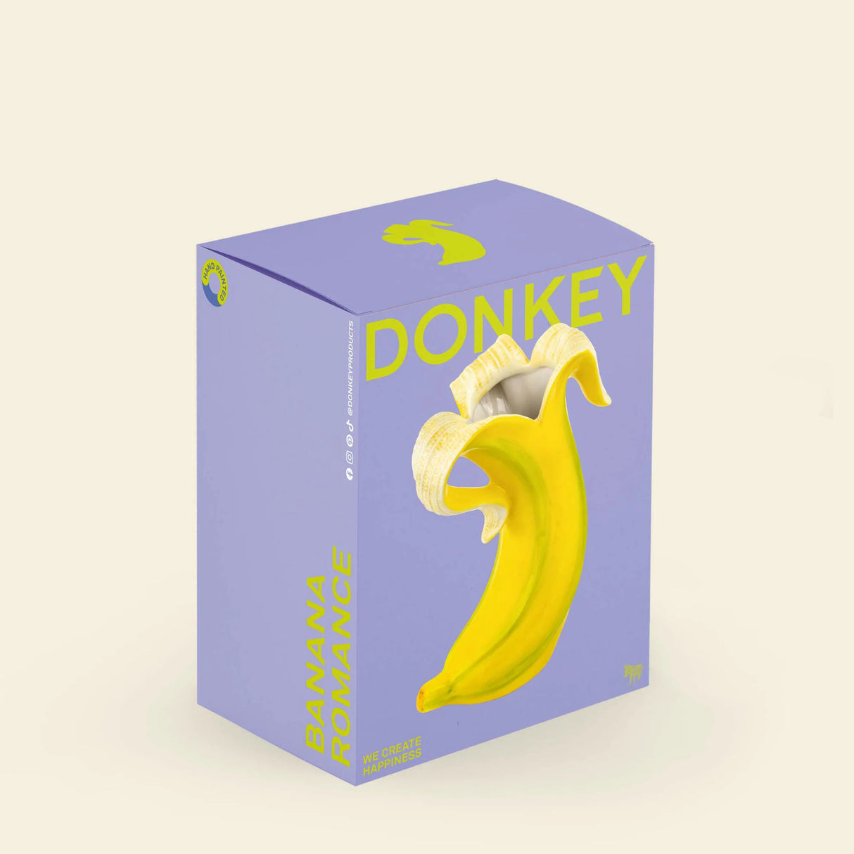 Donkey Products Vase „Banana Romance Small“ | Verspielte Deko | Donkey Products