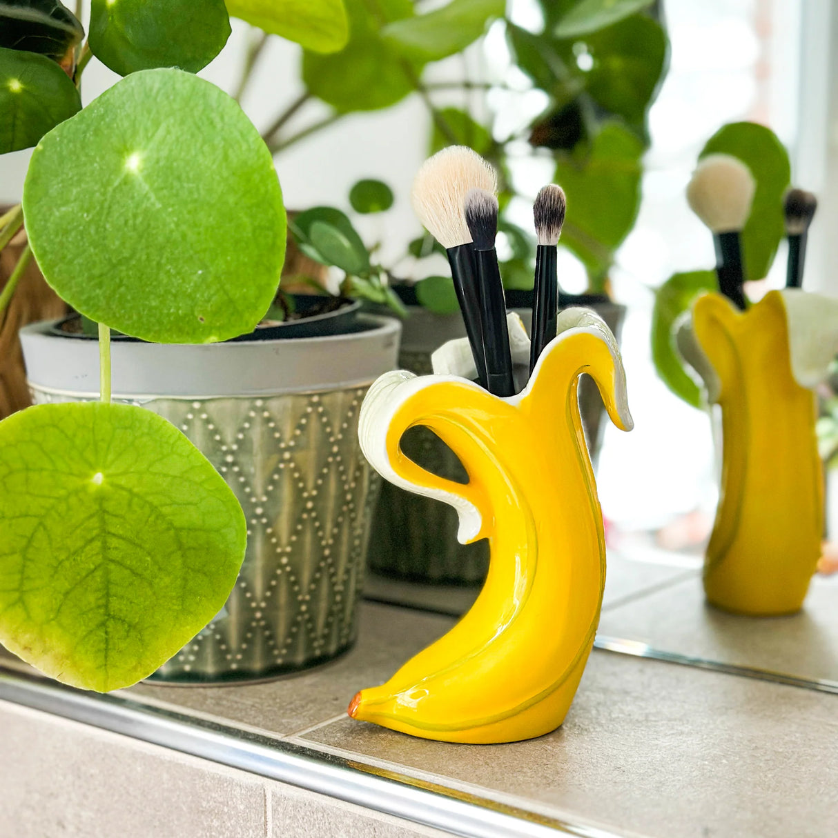 Donkey Products Vase „Banana Romance Small“ | Verspielte Deko | Donkey Products