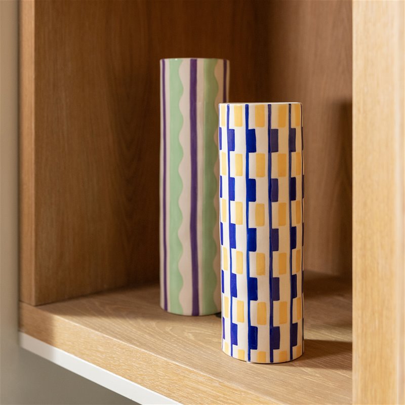 &Klevering Vase &Klevering “Clash Wiggle” | 29x8 cm | Einzigartige Formgebung