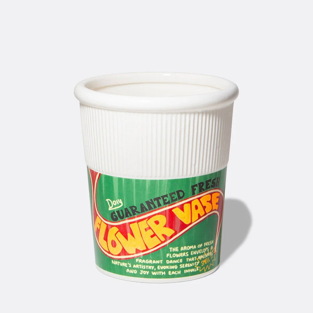 DOIY Vase „Noodle Pot“ | DOIY | Stylische Vase im Töpferstil