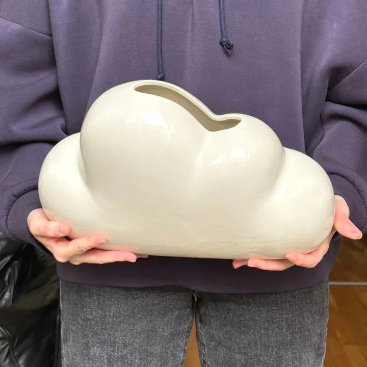 UPSIDE STORIES Vase “Wolke” Groß | Wolken Design | UPSIDE STORIES