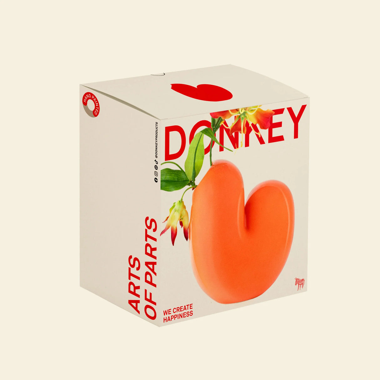 Donkey Products Vase „Arts of Parts Sulcus“ | Künstlerisches Design | Donkey Products