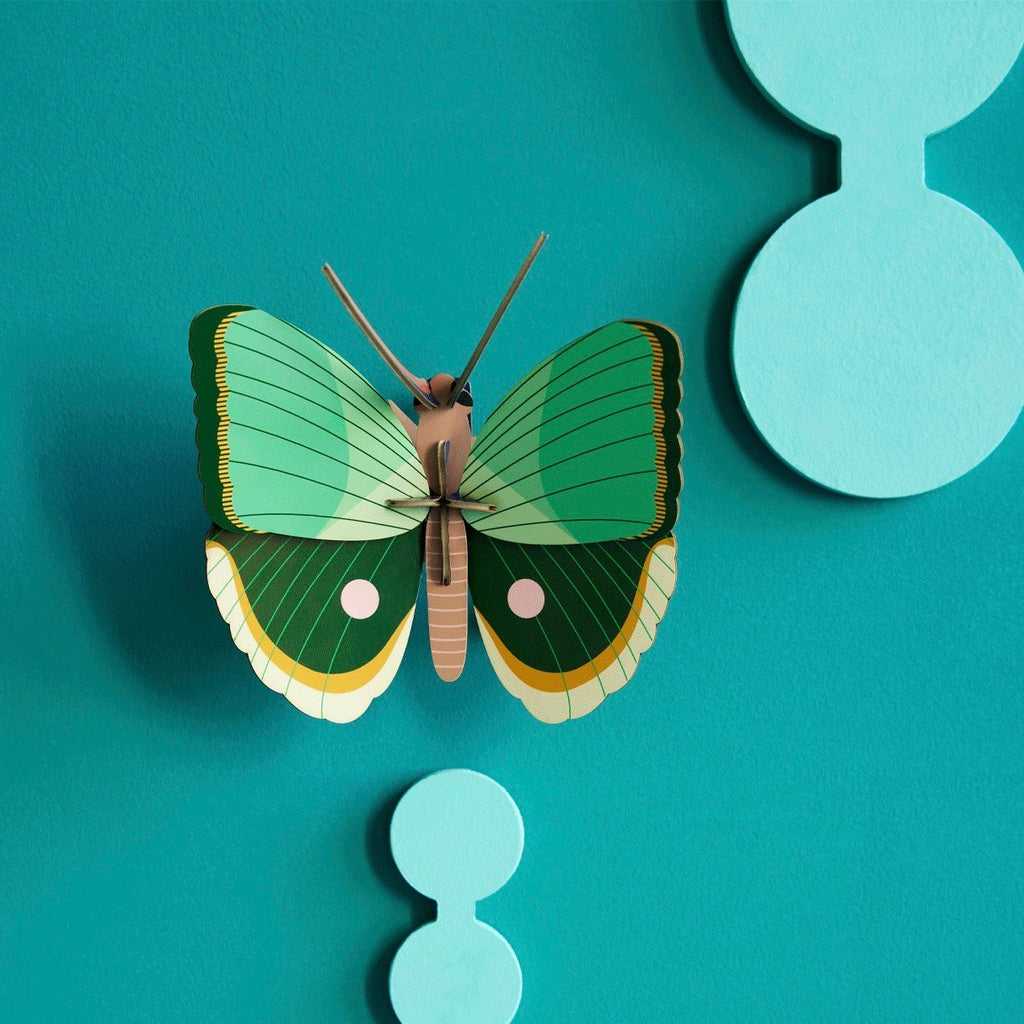 studio ROOF Wanddeko- Fern Striped Butterfly