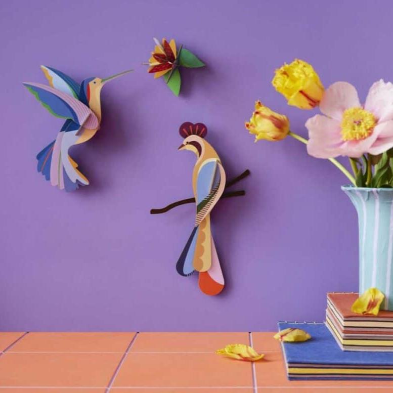 studio ROOF Wanddeko „Paradise Bird Hummingbird“ Studio ROOF | Feine Wandgestaltung