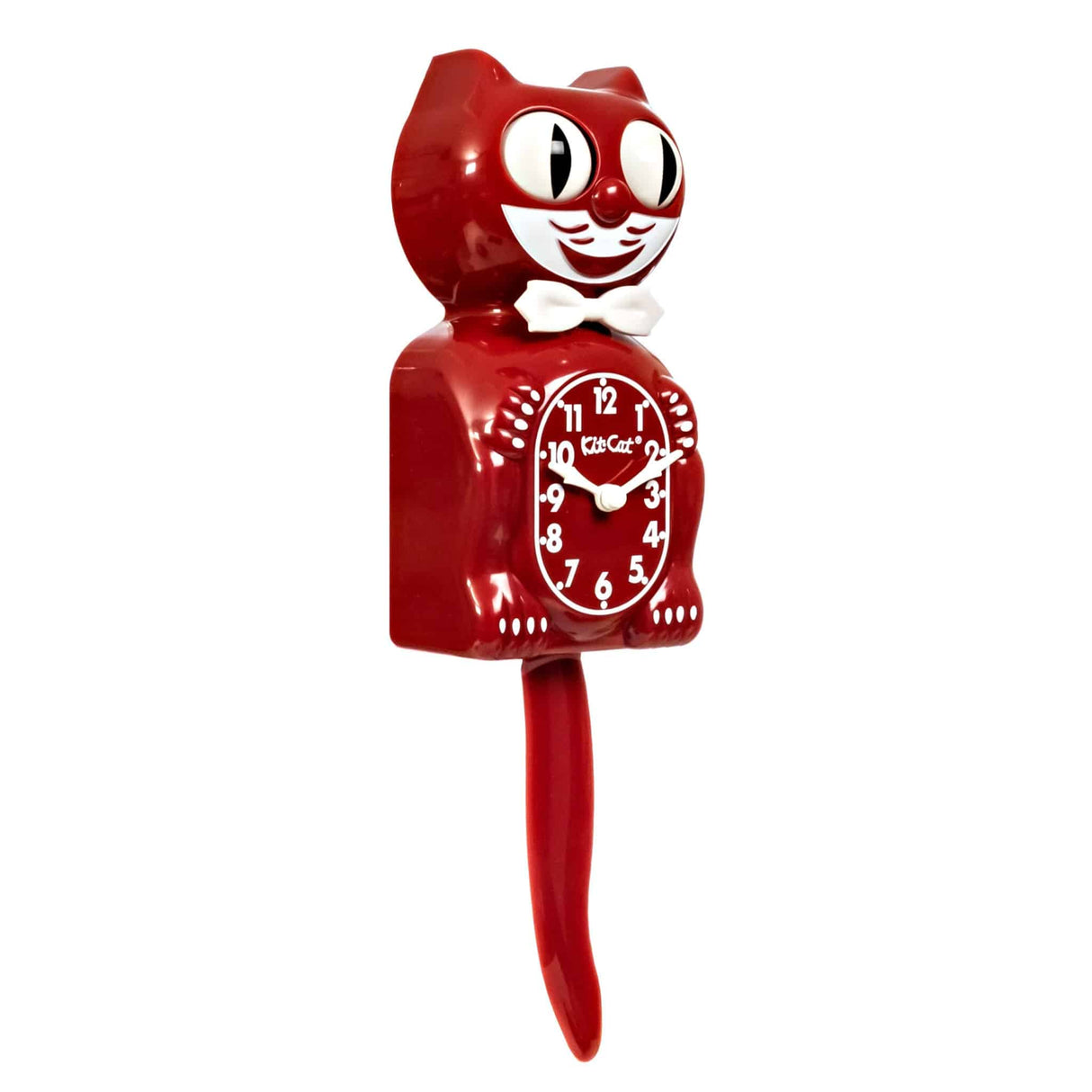 Kit-Cat Clock Wanduhr Kit-Cat Clock "Red" | Zeitloses Design