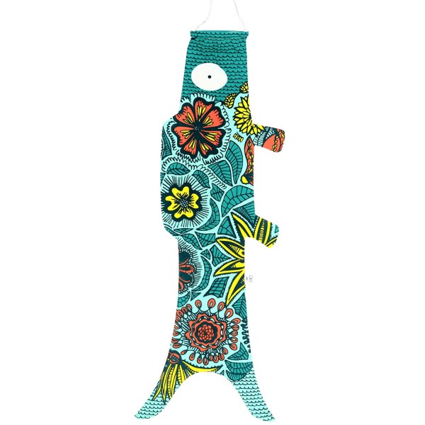 Madame MO Windfisch „Green Blossom 100cm“ | Florales Design | Madame Mo
