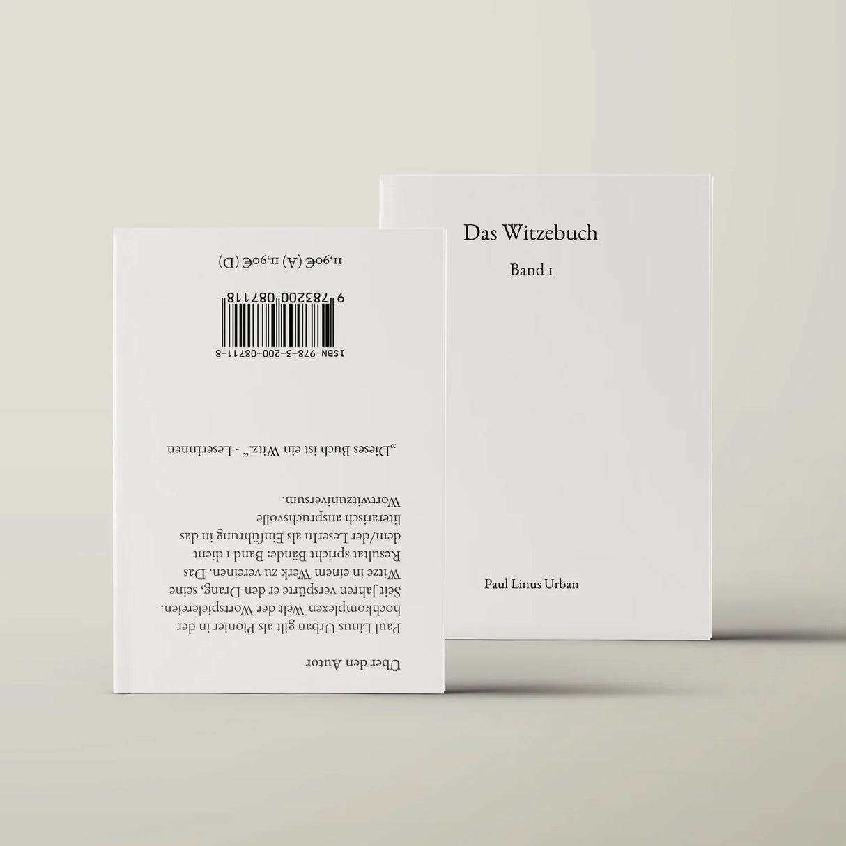 Paul Urban Das Witzebuch Band 1