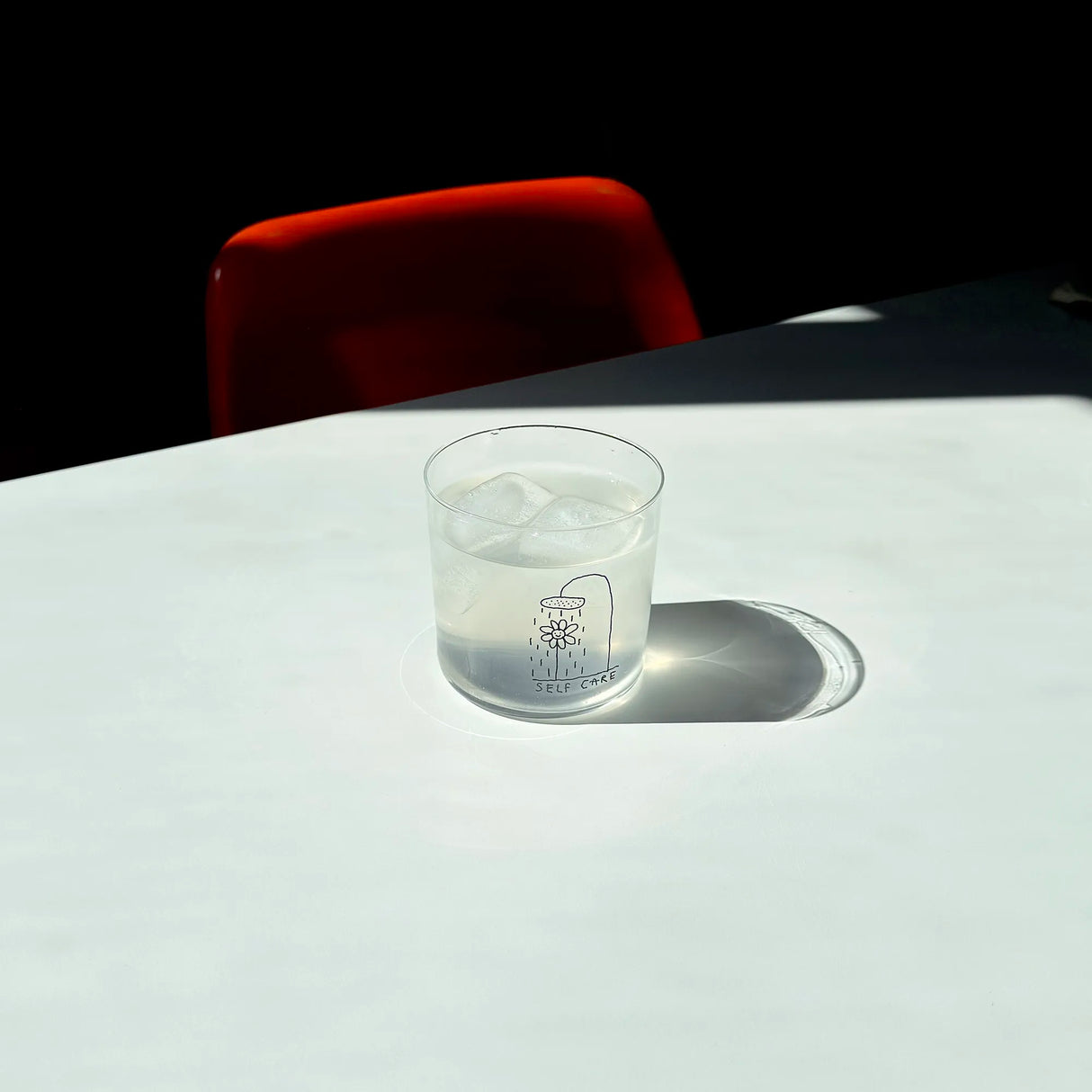 YAHYA Studio Trinkglas “Self Care” | Statement Glas | YAHYA Studio