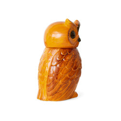 HKliving Keramikdose "Owl tangerine" | HKliving | Aufbewahrung mit Retro-Charme