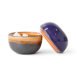 HKliving Zuckerdose "70s Ceramics 4PM" | HKliving | Keramikdose im Retro-Design