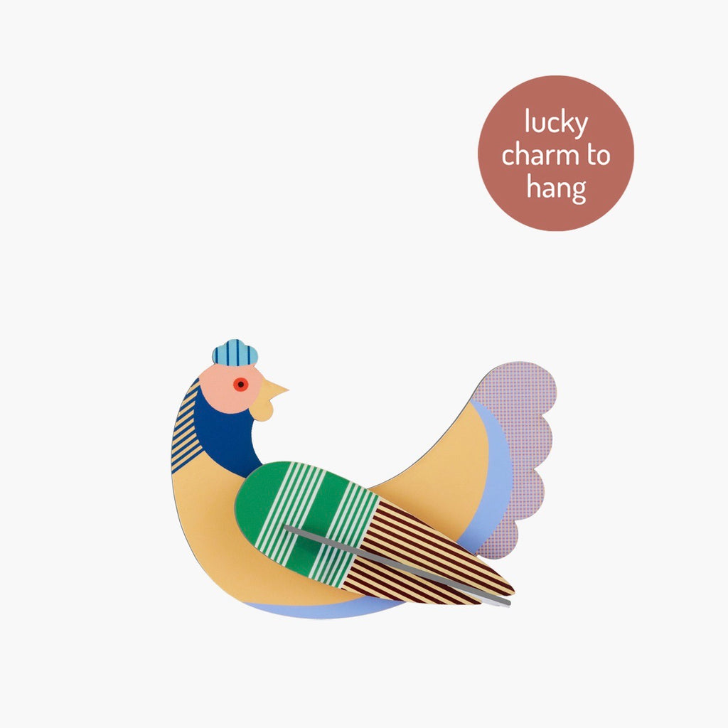 studio ROOF Lucky Charm Chicken | Glücksbringer Anhänger von Studio Roof