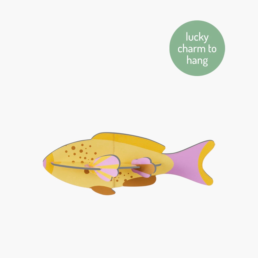 studio ROOF Lucky Charm Fish | Glücksbringer Anhänger von Studio Roof