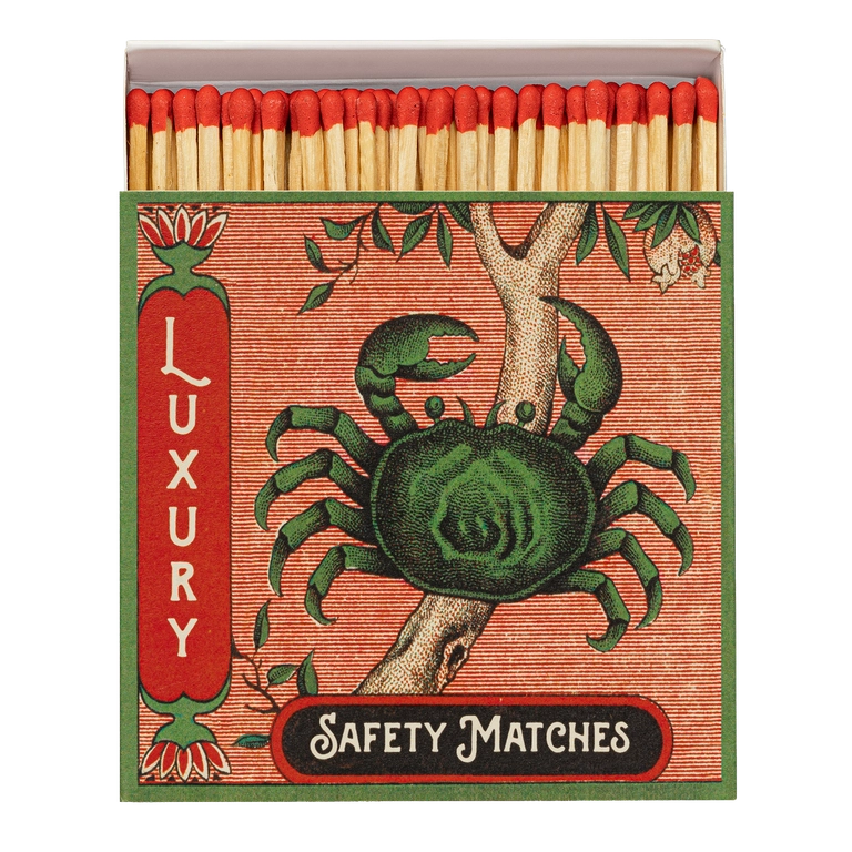 Archivist Lange Streichhölzer „Crab“ von Archivist | Extra lang in Square Matchbox