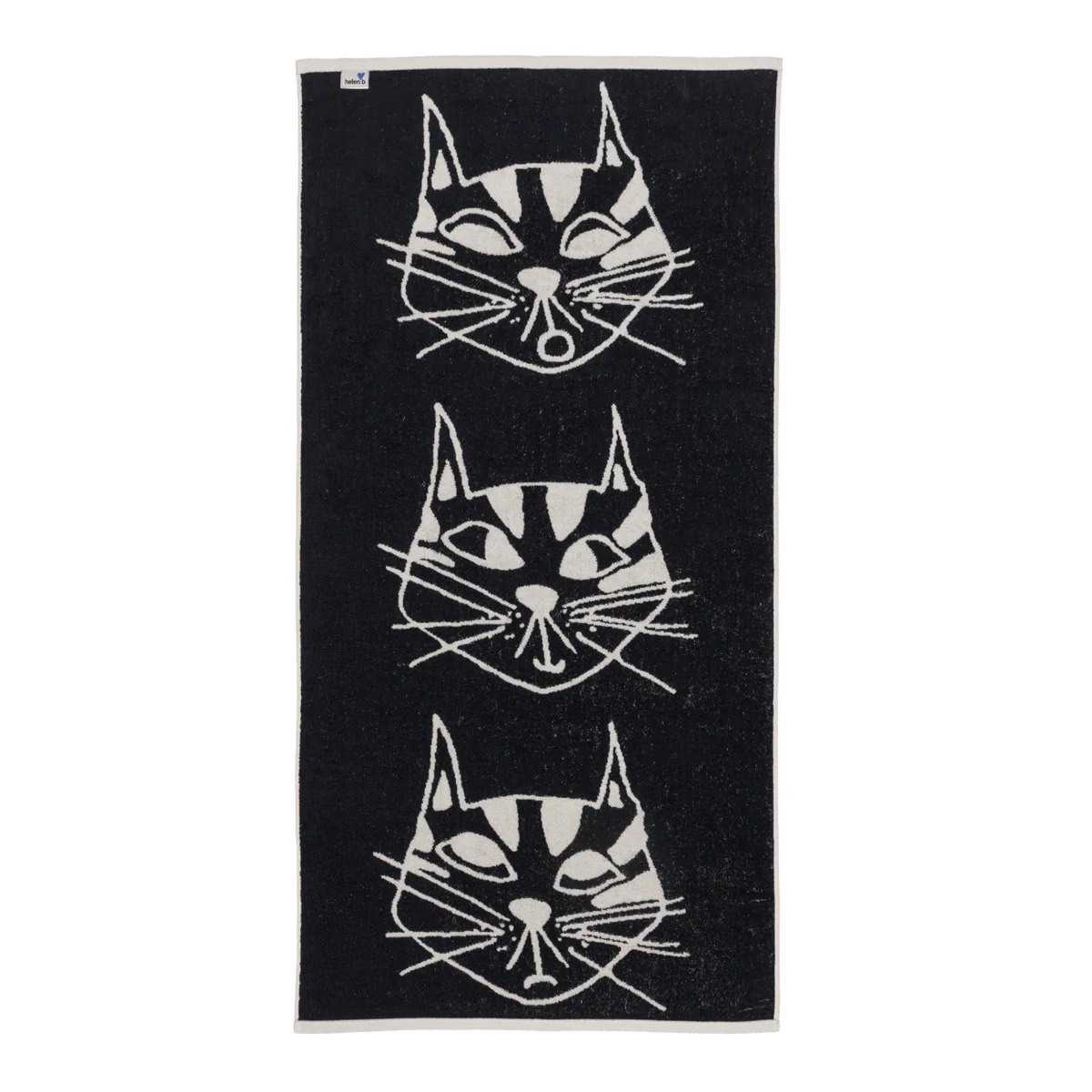 helen b Badetuch “Kitty” | Verspielt & weich aus Baumwolle | helen b