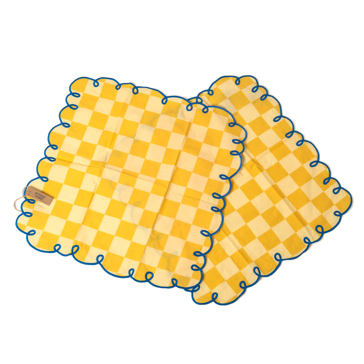 Bitossi Home Servietten “Giallo” 2 Stk. | Stoffservietten im Set | Bitossi Home