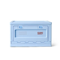 Studio About Aufbewahrungsbox Studio About "Large" | Light Blue Kunststoff | Praktisch & Dekorativ