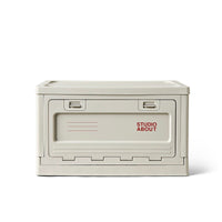 Studio About Aufbewahrungsbox Studio About "Large" | Light Grey Kunststoff | Geräumig & Stabil