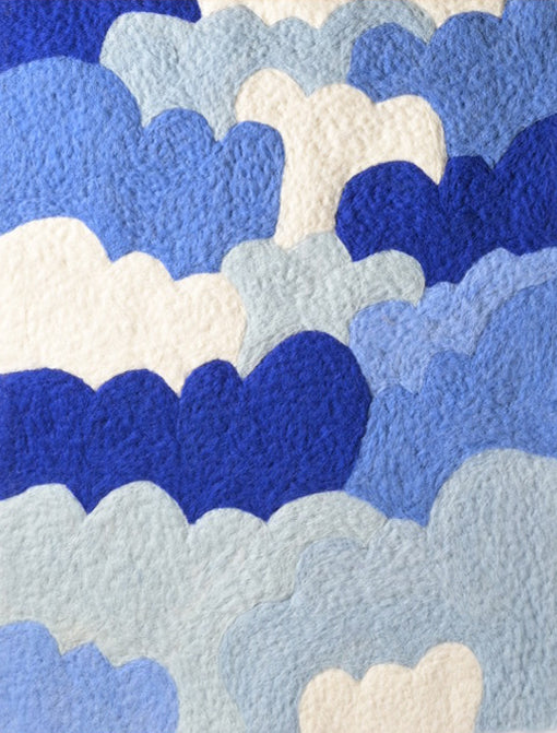 aveva design Wandteppich "Clouds of Skare" | Aveva Design | 100% Wolle | 50x70cm